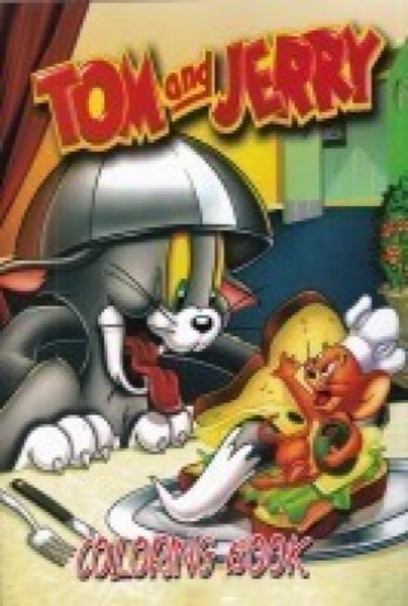 تصویر  رنگ‌آمیزی تام و جری tom and jerry